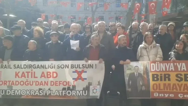 Ordu Demokrasi Platformu’ndan İran’a saldırılara tepki: Halkların nasıl yaşayacağına Washington’dan, Tel Aviv’den karar verilemez