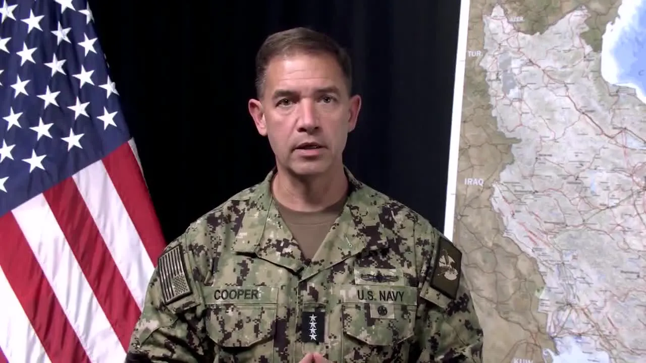 CENTCOM Komutanı Cooper: “Dün gece bombardıman uçaklarımız büyük bir balistik füze üretim tesisini vurdu”